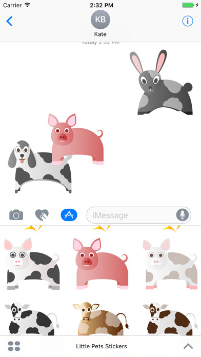 Emulate iPhone app Little Pets Stickers using MyAndroid Emulate iPhone app Little Pets Stickers using MyAndroid