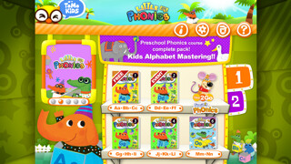 Emulate iPhone app Little Phonics by ToMoKiDS using MyAndroid