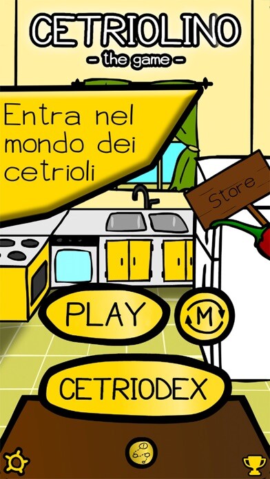 Emulate iPhone app Little Pickle - Cetriolino using MyAndroid