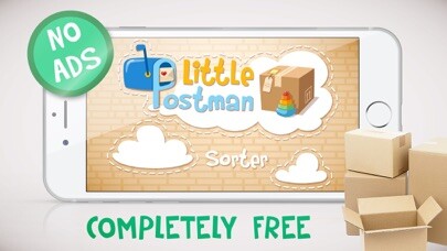 Emulate iPhone app Little Postman - sorting by color, size and shape for early development of toddlers 2+ years using MyAndroid Emulate iPhone app Little Postman - sorting by color, size and shape for early development of toddlers 2+ years using MyAndroid