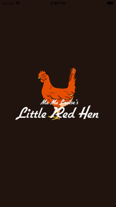 Emulate iPhone app Little Red Hen - Restaurant using MyAndroid