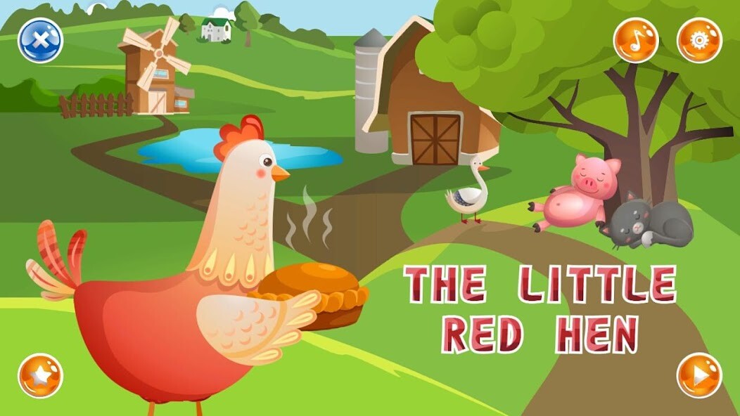 Run android online APK Little Red Hen from MyAndroid or emulate Little Red Hen using MyAndroid