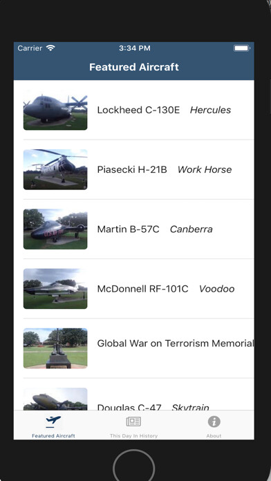 Emulate iPhone app Little Rock AFB Air Park using MyAndroid Emulate iPhone app Little Rock AFB Air Park using MyAndroid