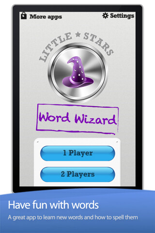 Emulate iPhone app Little Stars - Word Wizard using MyAndroid Emulate iPhone app Little Stars - Word Wizard using MyAndroid