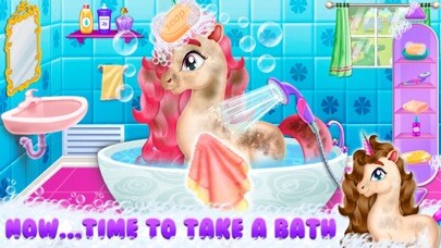 Emulate iPhone app Little Unicorn Care And Makeup using MyAndroid