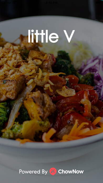 Emulate iPhone app Little V Vietnamese Bistro using MyAndroid