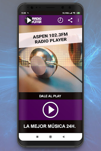 Run android online APK Live Aspen Radio 102.3 FM Argentina Player Free from MyAndroid or emulate Live Aspen Radio 102.3 FM Argentina Player Free using MyAndroid