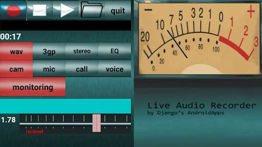 Run android online APK Live Audio Recorder * records live sessions 16Bit from MyAndroid or emulate Live Audio Recorder * records live sessions 16Bit using MyAndroid Run android online APK Live Audio Recorder * records live sessions 16Bit from MyAndroid or emulate Live Audio Recorder * records live sessions 16Bit using MyAndroid