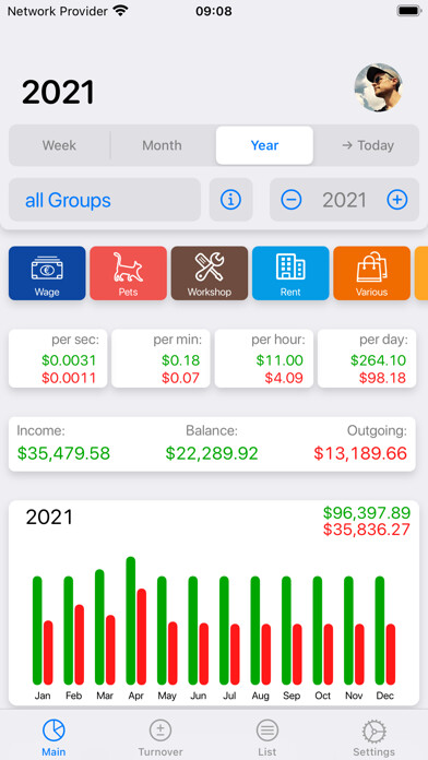 Emulate iPhone app Live Budget - Money Manager using MyAndroid Emulate iPhone app Live Budget - Money Manager using MyAndroid