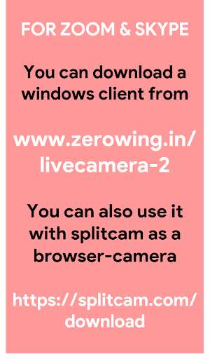 Run android online APK Live Camera- Wifi Webcam for PC-Zoom, Skype from MyAndroid or emulate Live Camera- Wifi Webcam for PC-Zoom, Skype using MyAndroid Run android online APK Live Camera- Wifi Webcam for PC-Zoom, Skype from MyAndroid or emulate Live Camera- Wifi Webcam for PC-Zoom, Skype using MyAndroid