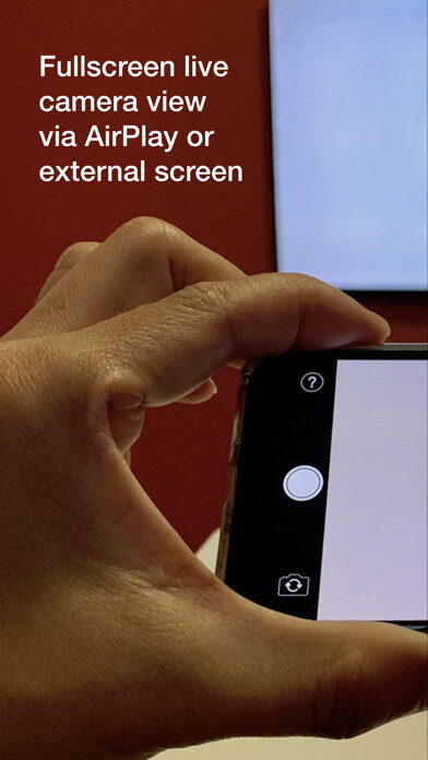 Emulate iPhone app LiveCam – Fullscreen Monitor using MyAndroid