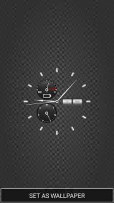 Emulate Android APK Live Clock Wallpaper App
