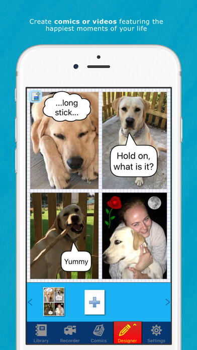 Emulate iPhone app Live Comic Book using MyAndroid Emulate iPhone app Live Comic Book using MyAndroid