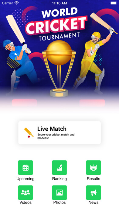 Run android online APK Live Cricket Score : Live Line from MyAndroid or emulate Live Cricket Score : Live Line using MyAndroid