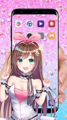 Emulate Android APK Live Cute Sweet Girl Animated Wallpaper