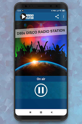 Run android online APK Live D80s Disco Radio Player Free from MyAndroid or emulate Live D80s Disco Radio Player Free using MyAndroid