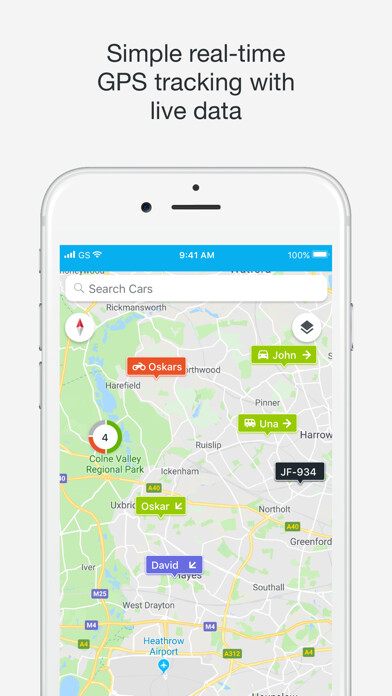 Emulate iPhone app LiveGPS PRO fleet management using MyAndroid Emulate iPhone app LiveGPS PRO fleet management using MyAndroid