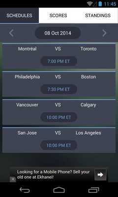 Emulate Android APK Live Hockey Scores Emulate Android APK Live Hockey Scores