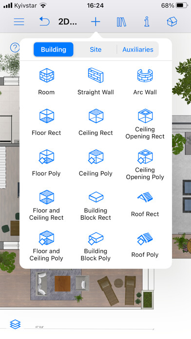 Emulate iPhone app Live Home 3D - House Design using MyAndroid