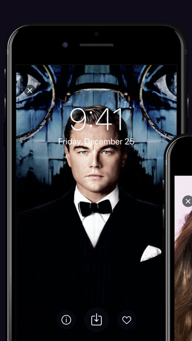 Emulate iPhone app Liveio Celebrity Wallpapers 4K using MyAndroid