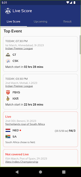 Run android online APK Live IPL Score : Cricket Score from MyAndroid or emulate Live IPL Score : Cricket Score using MyAndroid Run android online APK Live IPL Score : Cricket Score from MyAndroid or emulate Live IPL Score : Cricket Score using MyAndroid