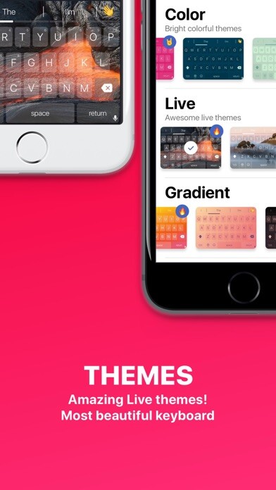 Emulate iPhone app Live Keyboard Plus using MyAndroid