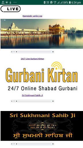 Run android online APK Live Kirtan Gurbani from MyAndroid or emulate Live Kirtan Gurbani using MyAndroid