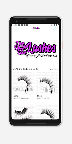 Run android online APK Live.Laugh.Love.Lashes from MyAndroid or emulate Live.Laugh.Love.Lashes using MyAndroid