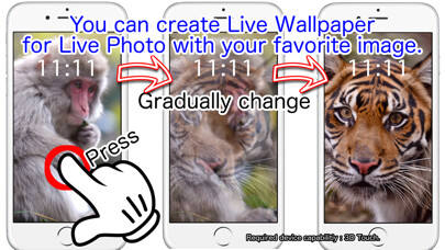 Emulate iPhone app LiveLockWP using MyAndroid
