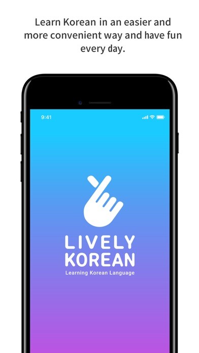 Emulate iPhone app LivelyKorean - Learning Korean using MyAndroid