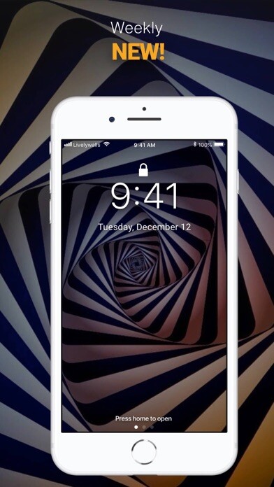 Emulate iPhone app Lively Walls using MyAndroid