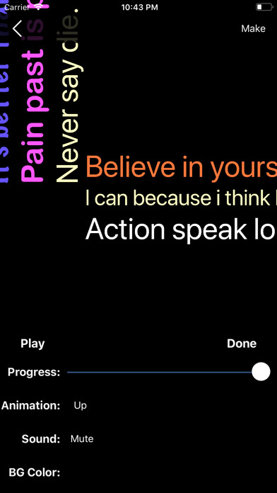 Emulate iPhone app Lively Words - Words to story using MyAndroid Emulate iPhone app Lively Words - Words to story using MyAndroid