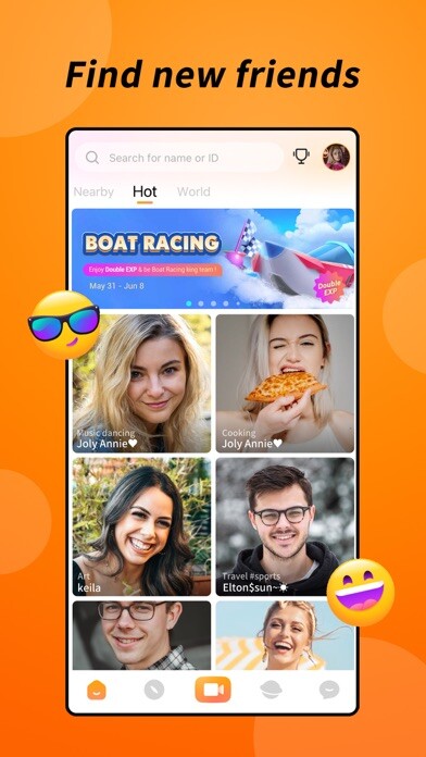Emulate iPhone app LiveMeet: Go Live & Video Chat using MyAndroid Emulate iPhone app LiveMeet: Go Live & Video Chat using MyAndroid