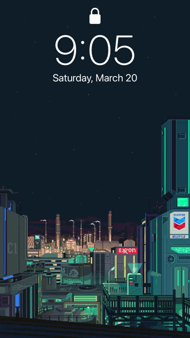 Emulate iPhone app Live Moving Wallpaper Maker using MyAndroid
