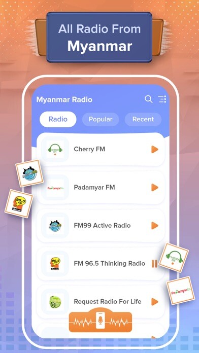 Emulate iPhone app Live Myanmar Radio Stations using MyAndroid Emulate iPhone app Live Myanmar Radio Stations using MyAndroid