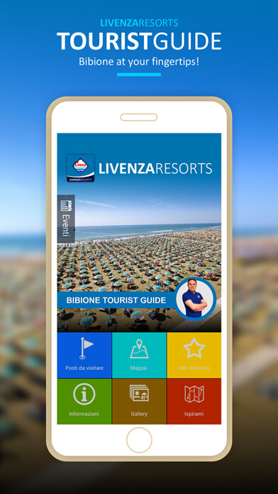 Emulate iPhone app LivenzaResorts using MyAndroid