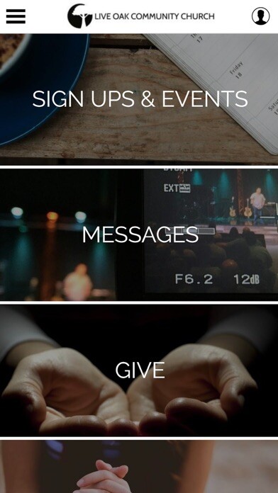 Emulate iPhone app Live Oak Community Church using MyAndroid Emulate iPhone app Live Oak Community Church using MyAndroid