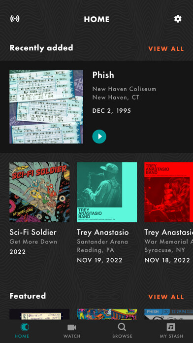 Emulate iPhone app LivePhish using MyAndroid Emulate iPhone app LivePhish using MyAndroid