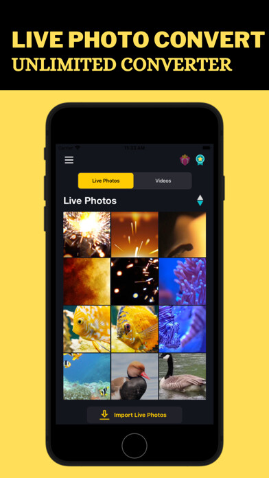 Emulate iPhone app Live Photo Convert using MyAndroid Emulate iPhone app Live Photo Convert using MyAndroid