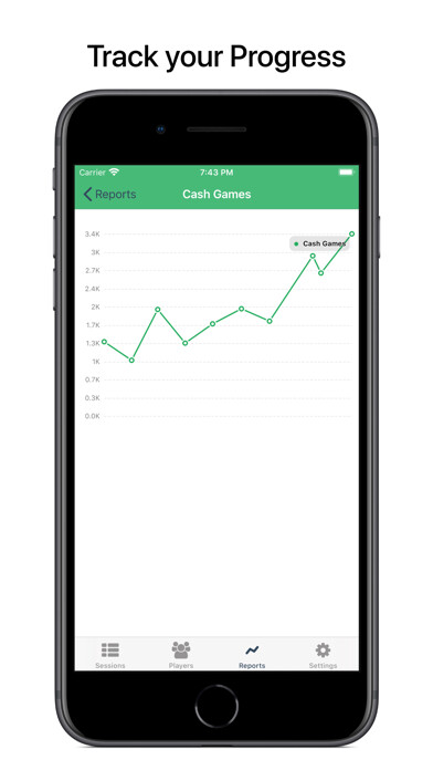 Emulate iPhone app Live Poker Manager Lite using MyAndroid