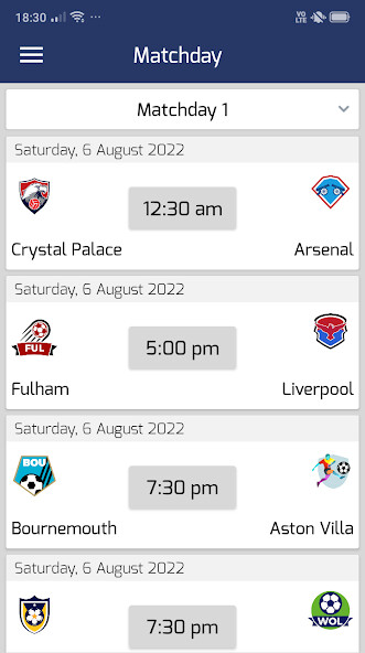 Run android online APK Live Premier League Football from MyAndroid or emulate Live Premier League Football using MyAndroid Run android online APK Live Premier League Football from MyAndroid or emulate Live Premier League Football using MyAndroid