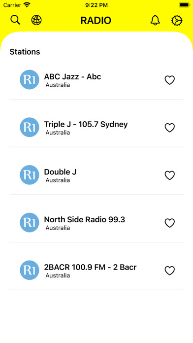 Emulate iPhone app Live Radio Australia & Asia using MyAndroid