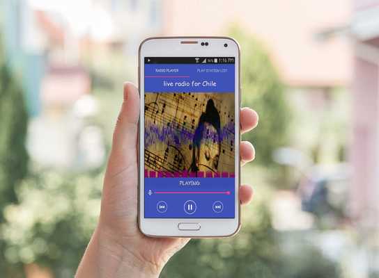 Emulate Android APK live radio for Chile
