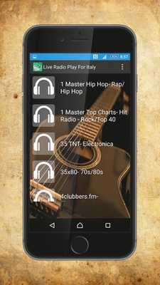 Emulate Android APK Live Radio Play for Italy
