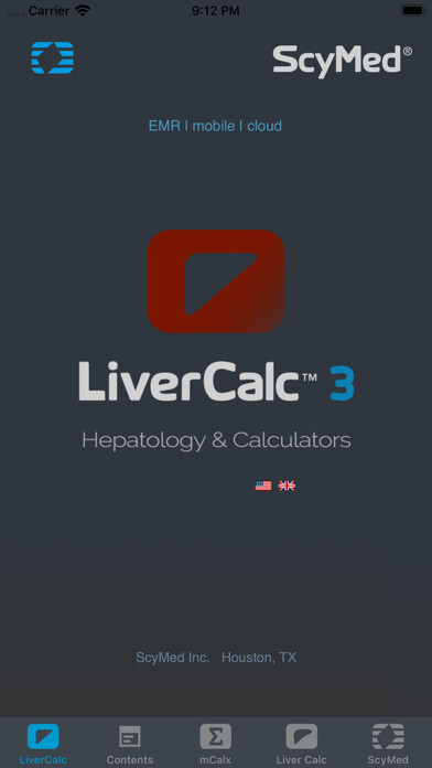 Emulate iPhone app LiverCalc™ using MyAndroid Emulate iPhone app LiverCalc™ using MyAndroid