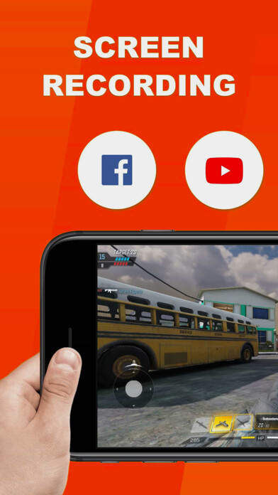 Emulate iPhone app Live Recorder -Screen Recorder using MyAndroid