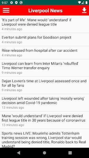 Run android online APK Liverpool Breaking News from MyAndroid or emulate Liverpool Breaking News using MyAndroid