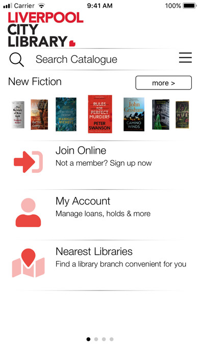 Emulate iPhone app Liverpool City Libraries using MyAndroid Emulate iPhone app Liverpool City Libraries using MyAndroid