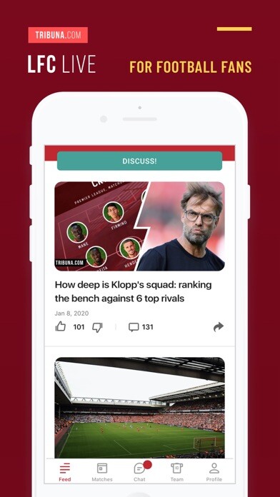 Emulate iPhone app Liverpool Live – Goals & News. using MyAndroid Emulate iPhone app Liverpool Live – Goals & News. using MyAndroid