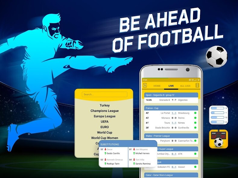 Run android online APK Live Score App : All Football is Here from MyAndroid or emulate Live Score App : All Football is Here using MyAndroid Run android online APK Live Score App : All Football is Here from MyAndroid or emulate Live Score App : All Football is Here using MyAndroid